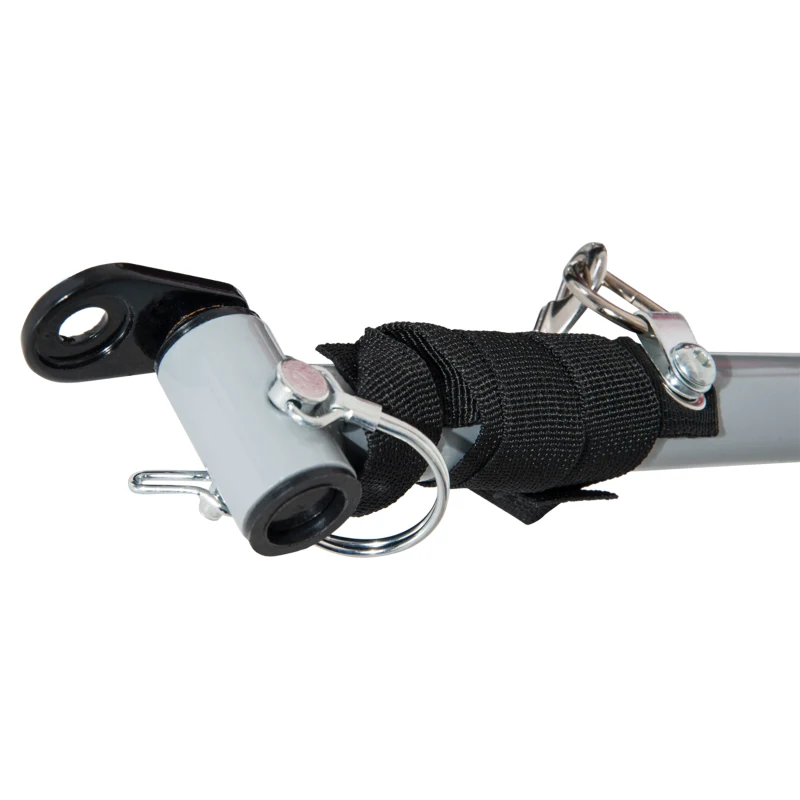 Aosom Three-Wheel Bike Trailer Cart Cargo Runner - Red